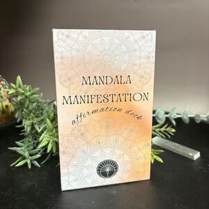 Mandala Manifestation Affirmation Deck | Mindfulness Oracle‎ Style